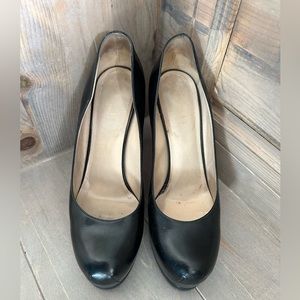 YSL Platform Pumps